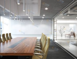 工作室会议间Blender模型