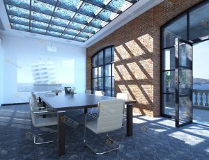 海边会议室Blender模型