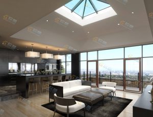 酒店大客房Blender模型