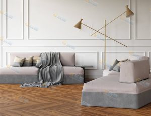 普通简洁客厅Blender模型