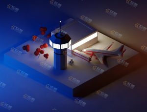 low poly低多边形卡通场景6-Blender工程源文件