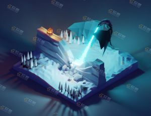 low poly低多边形卡通场景23-Blender工程源文件