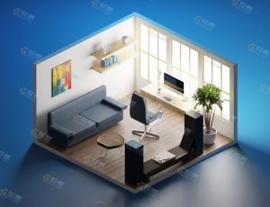 low poly低多边形卡通场景66-Blender工程源文件