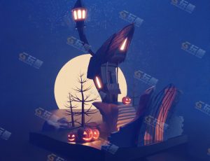 low poly低多边形卡通场景69-Blender工程源文件