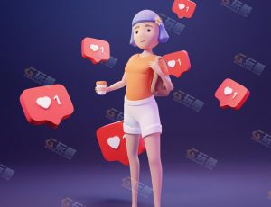 low poly低多边形卡通场景71-Blender工程源文件