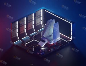 low poly低多边形卡通场景83-Blender工程源文件