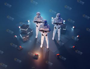 low poly低多边形卡通场景84-Blender工程源文件