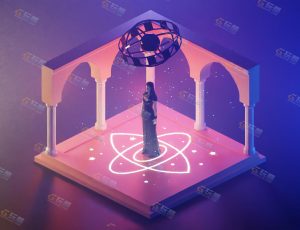 low poly低多边形卡通场景88-Blender工程源文件