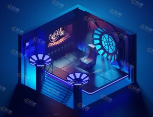 low poly低多边形卡通场景95-Blender工程源文件