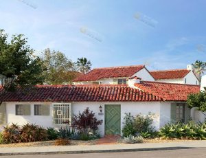 别墅区Blender模型