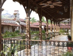 墨西哥大庄园Blender模型