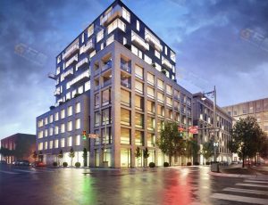 现代繁华城市Blender模型