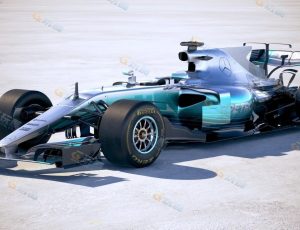 F1赛车C4D模型