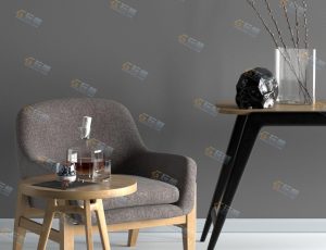 客厅休息室C4D模型