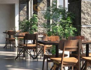 西式茶餐厅C4D模型