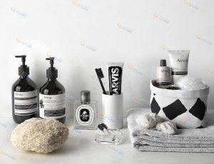 洗漱用品C4D模型