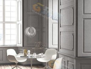 现代欧式休息客厅C4D模型