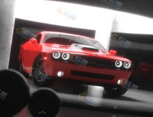 汽车展厅场景C4D工程源文件