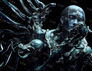 Learnsquared A站大神Blender结合zbrush制作宗教概念生物