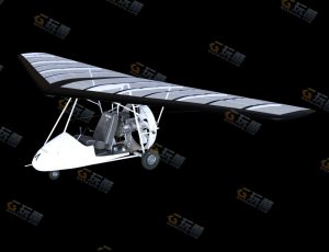 滑翔飞机Blender模型