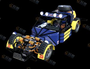 方程式赛车Blender模型