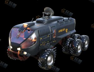火星探险车Blender模型