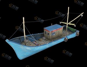 烂船Blender模型