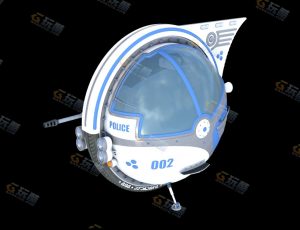 赛博球车Blender模型