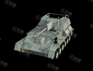 坦克Blender模型