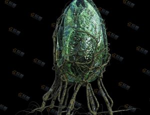 恶魔蛋孵化物Blender模型