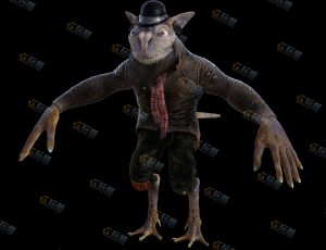 怪物先生Blender模型