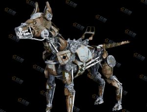 机械狗Blender模型