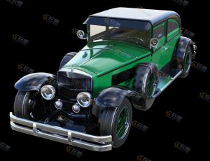 经典劳斯莱斯车型Blender模型