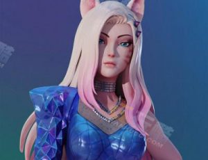 KDA阿狸Blender模型