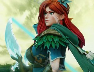 红发女战士Blender模型