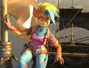 古惑狼托纳Blender模型