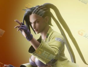 街霸劳拉Blender模型