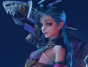 金克丝Blender模型