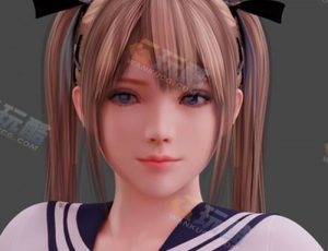 玛丽玫瑰Blender模型