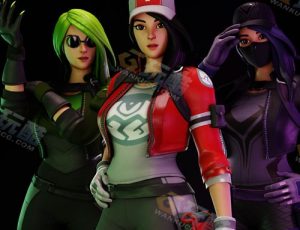 女格斗师Blender模型