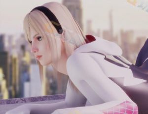 女蜘蛛侠Blender模型