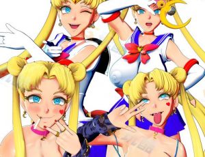 月野兔Blender模型