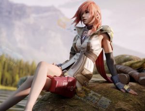 最终幻想雷霆Blender模型