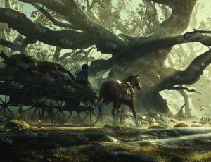 魔幻树林Blender工程源文件