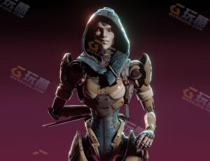 赛博流浪者Blender模型