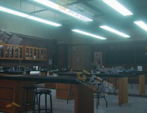 化学实验室Blender工程源文件