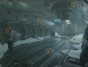 科技冷冻室Blender工程源文件