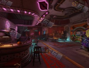 赛博朋克酒吧Blender工程源文件