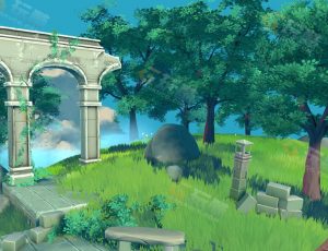 森林古代遗迹Blender工程源文件