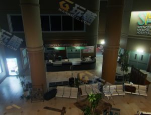 夜晚医院Blender工程源文件